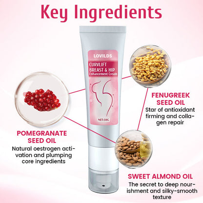 LOVILDS CurvLift Breast & Hip Enhancement Cream