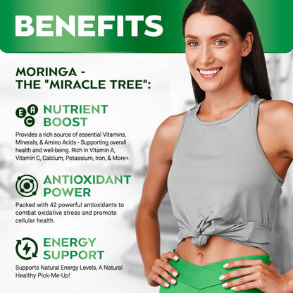 Rosabella Moringa Powder Capsules-