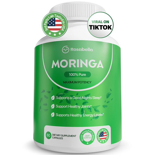 Rosabella Moringa Powder Capsules-